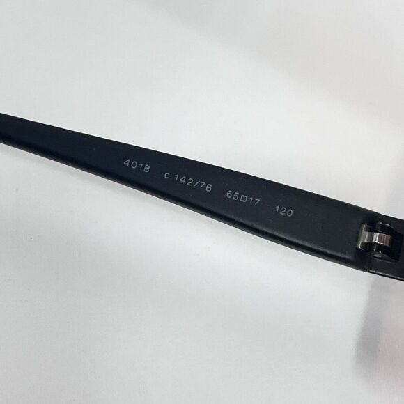 Chanel Rimless Sunglasses 4018 142/78 65‎ 17 120 Black CC Logo - Picture 10 of 10